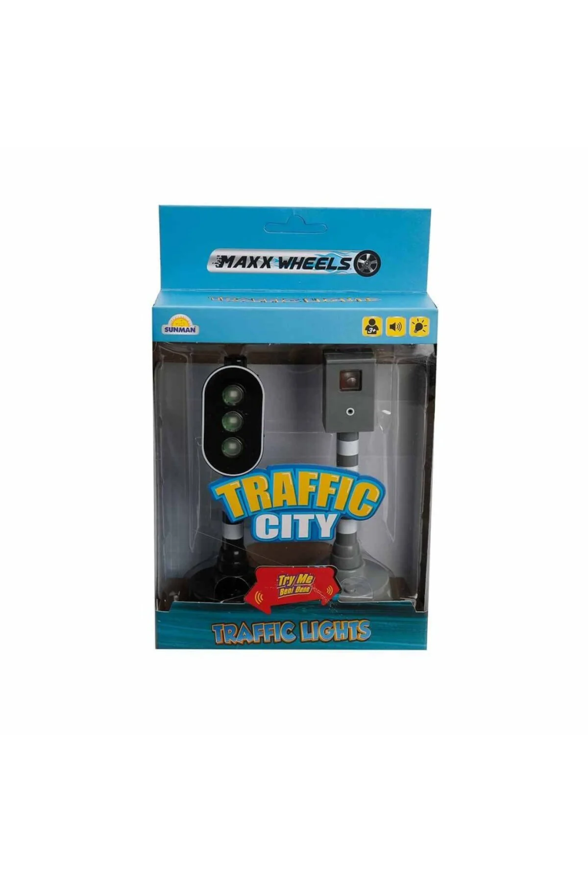 NessiWorld Sesli ve Işıklı Trafik Işık Seti