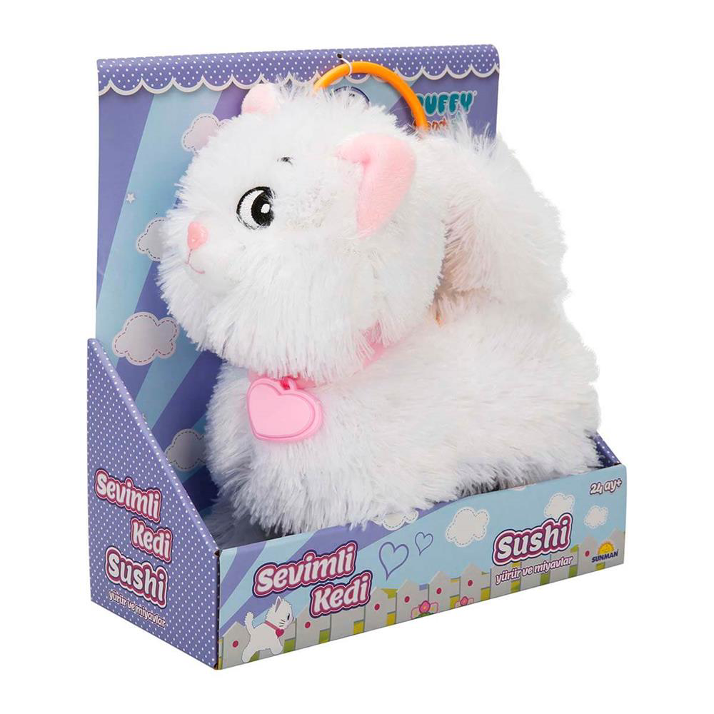 Nessiworld Sevimli Kedi Sushi Sesli ve Hareketli Nessiworld Sevimli Kedi Sushi Sesli ve Hareketli