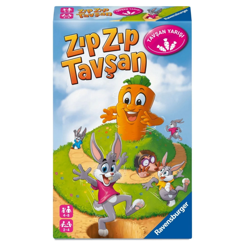 Nessiworld Seyahat Boy Zıp Zıp Tavşan Kutu Oyunu