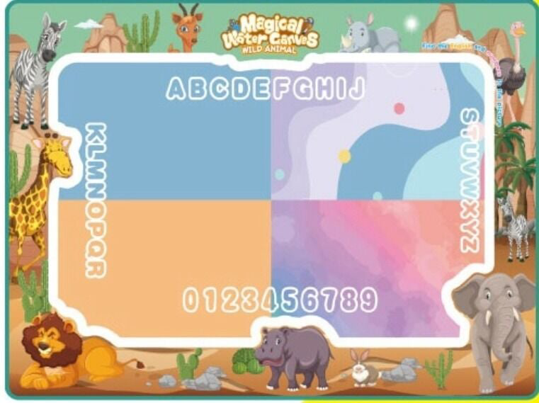 Nessiworld SHB901 WATER MAGİC SİHİRLİ BOYAMA HALISI