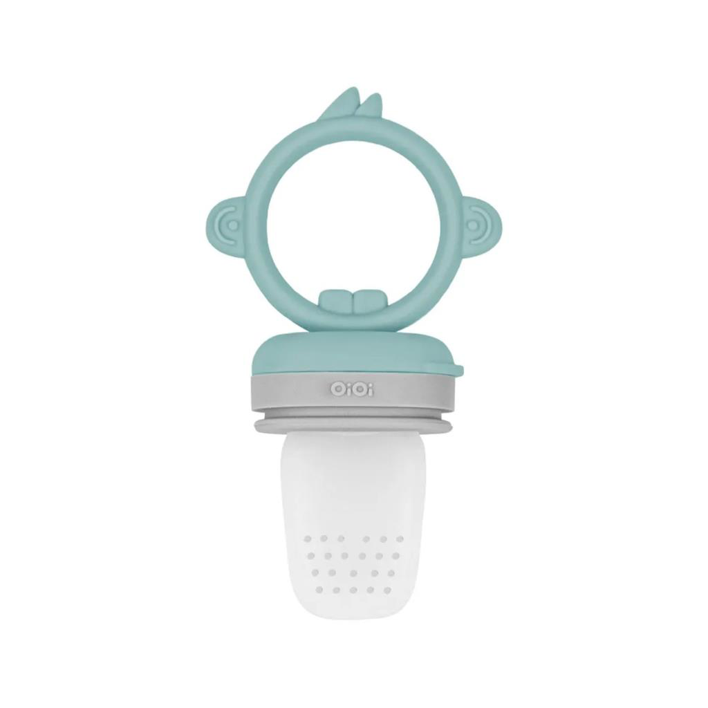 Nessiworld  Silikon Püre Meyve Sebze Emziği Aqua Green / Powder G