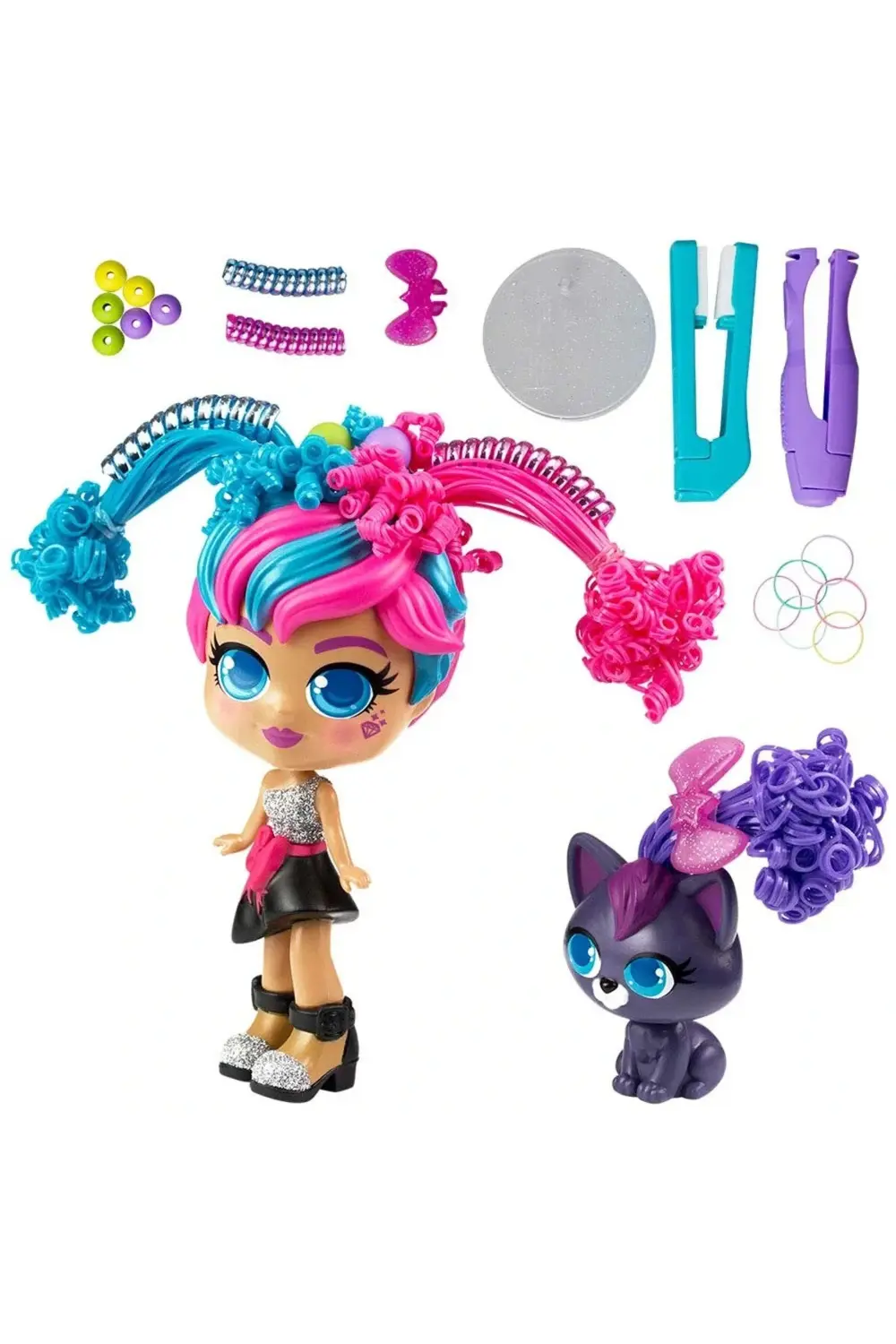 Nessiworld Silverlit Curli Girls Bebek ve Hayvan