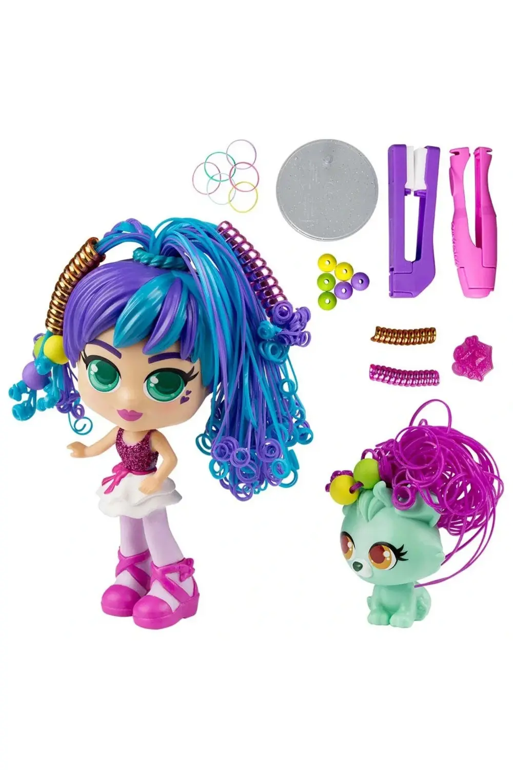 Nessiworld Silverlit Curli Girls Bebek ve Hayvan