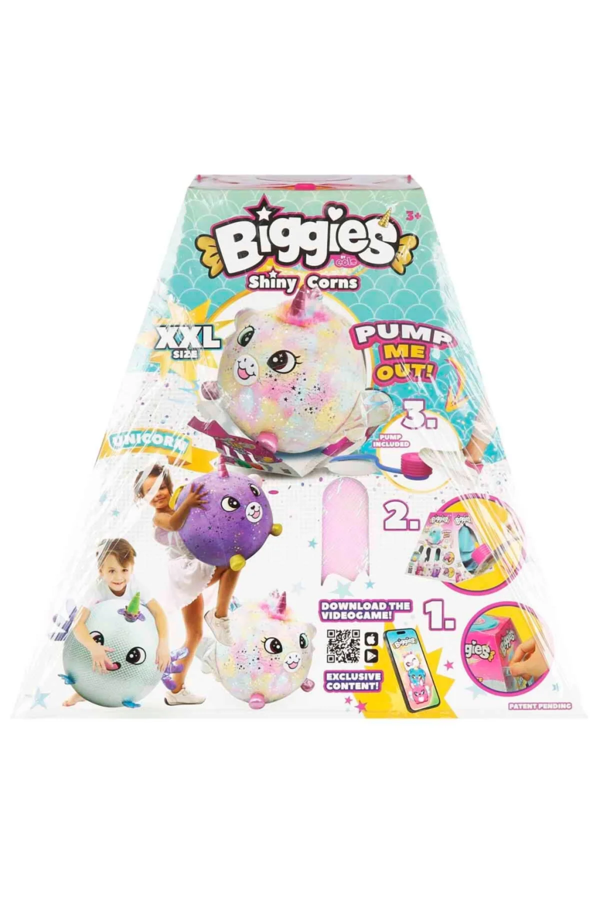 Nessiworld Şişme Peluş Unicorn XXL Shiny Corns S2