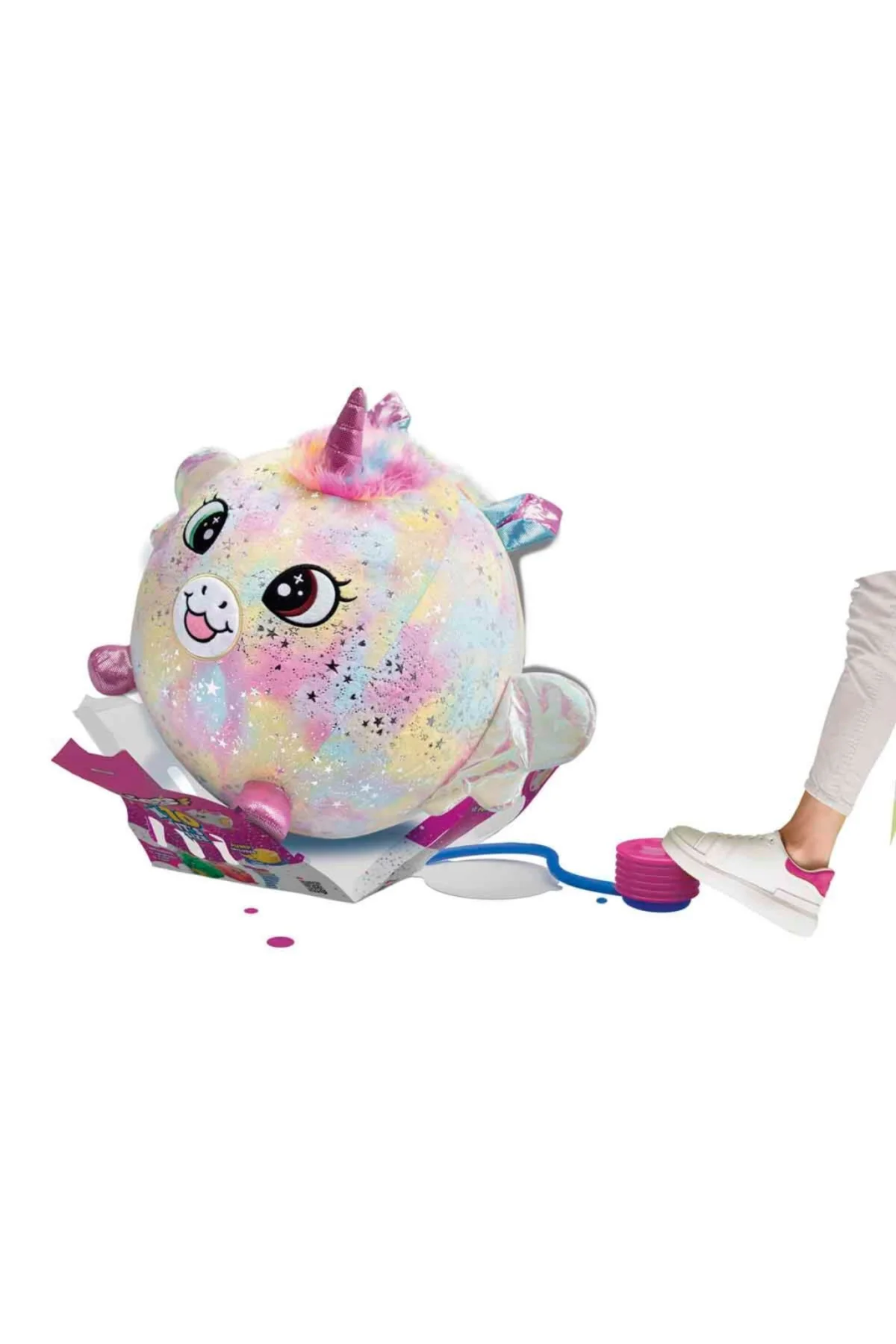 Nessiworld Şişme Peluş Unicorn XXL Shiny Corns S2