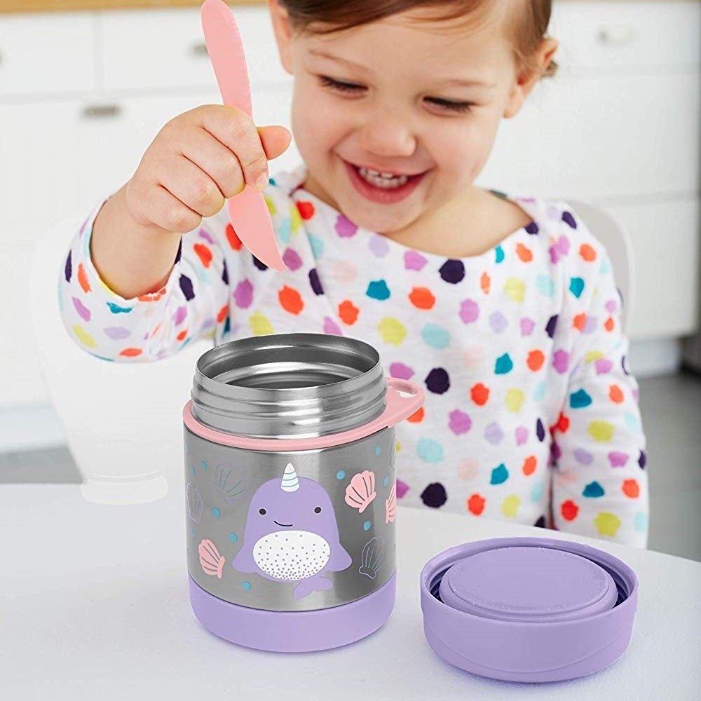 Nessiworld Skip Hop Zoo Paslanmaz Çelik Termos 325 ml Narwhal