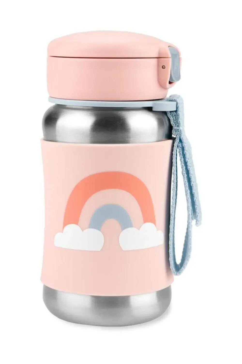 Nessiworld Skip Hop Zoo Pipetli Paslanmaz Çelik Suluk 350 ml Gökk