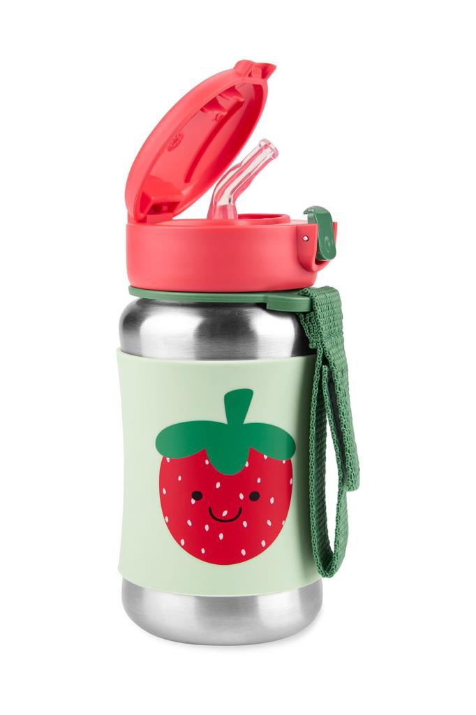 Nessiworld Skip Hop Zoo Pipetli Paslanmaz Çelik Suluk 350 ml Çile Nessiworld Skip Hop Zoo Pipetli Paslanmaz Çelik Suluk 350 ml Çile