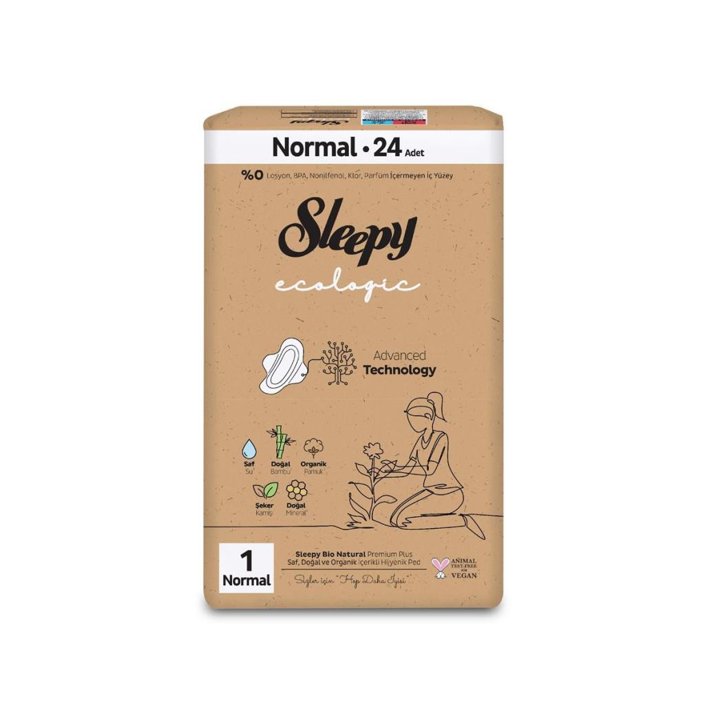 Nessiworld Sleepy Ecologic Premium Plus Normal Ped 24 Adet Nessiworld Sleepy Ecologic Premium Plus Normal Ped 24 Adet