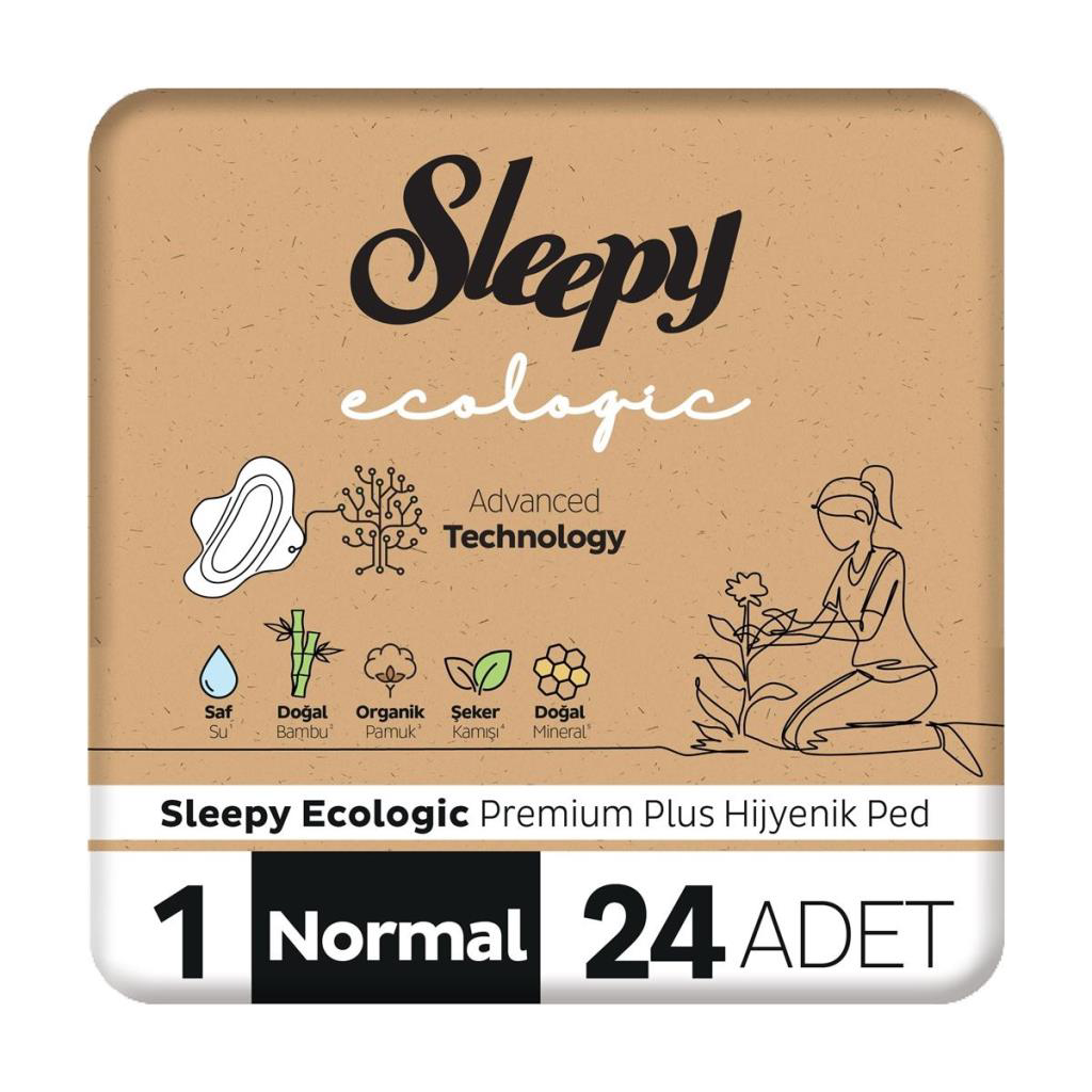 Nessiworld Sleepy Ecologic Premium Plus Normal Ped 24 Adet Nessiworld Sleepy Ecologic Premium Plus Normal Ped 24 Adet