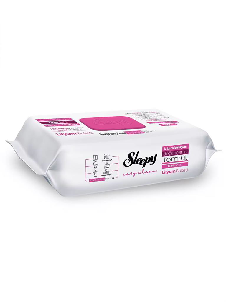 Nessiworld Sleepy Yüzey Temizlik Havlusu 100 Adet Lilyum Pembe Nessiworld Sleepy Yüzey Temizlik Havlusu 100 Adet Lilyum Pembe