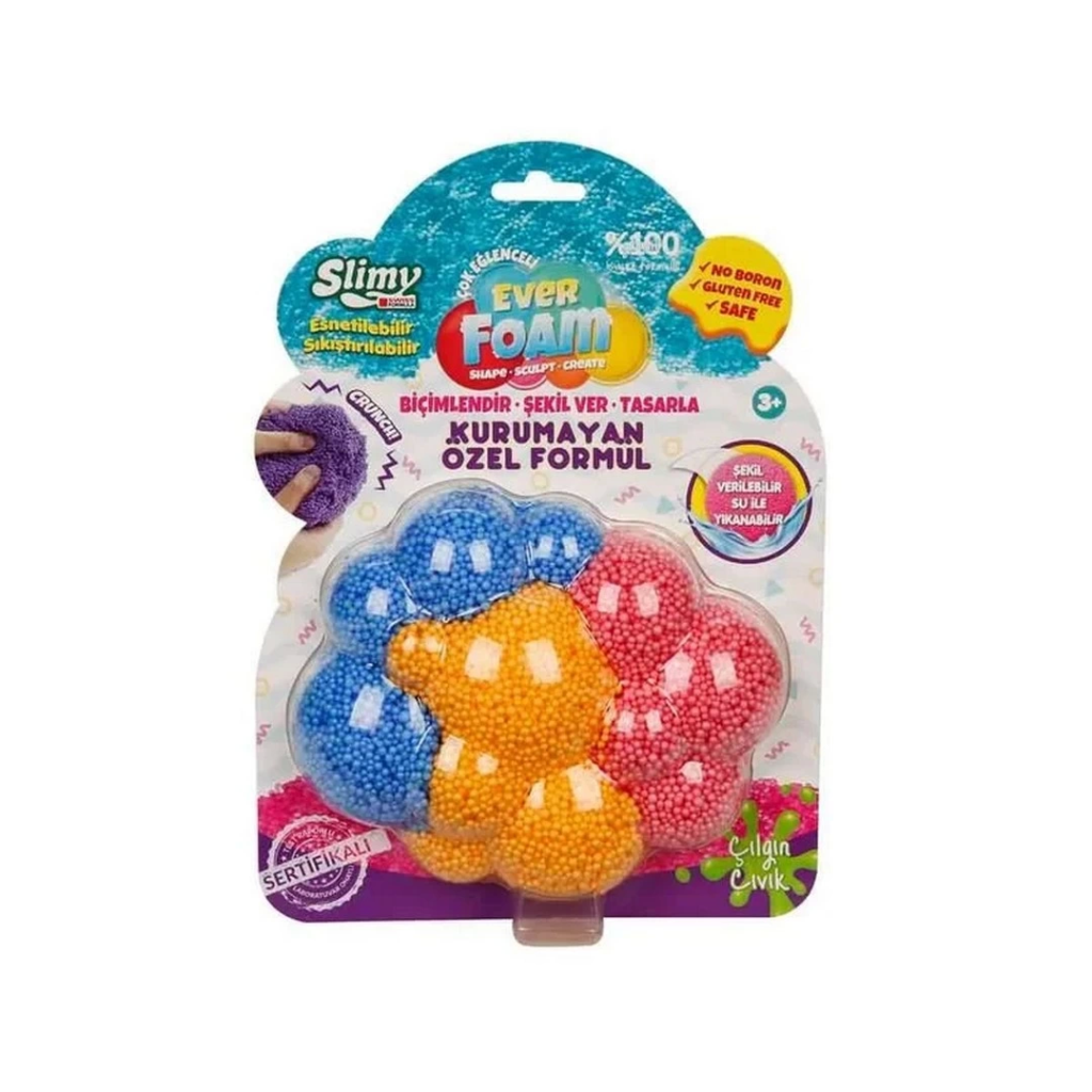 Nessiworld Slimy Ever Foam 3 Renkli Slime Nessiworld Slimy Ever Foam 3 Renkli Slime