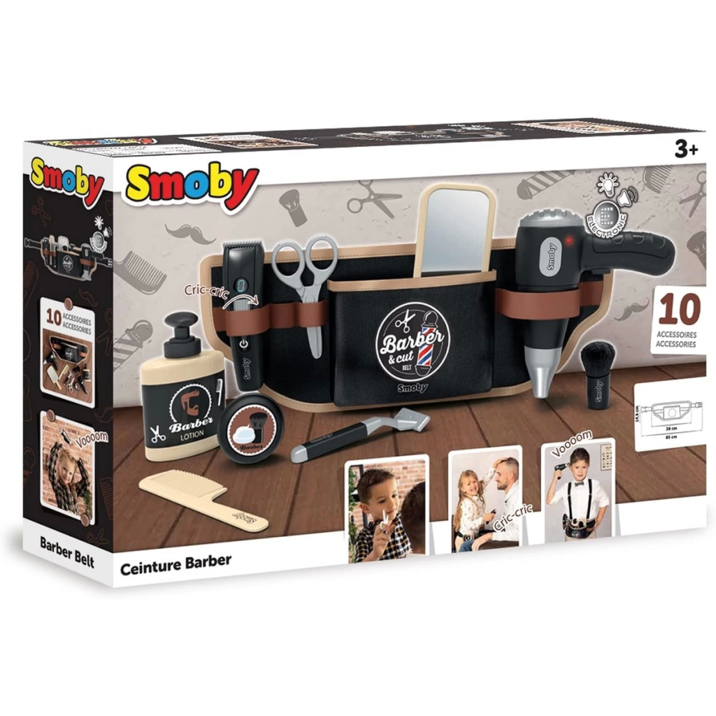 Nessiworld Smoby Barber & Cut Barber Belt 320152 Nessiworld Smoby Barber & Cut Barber Belt 320152