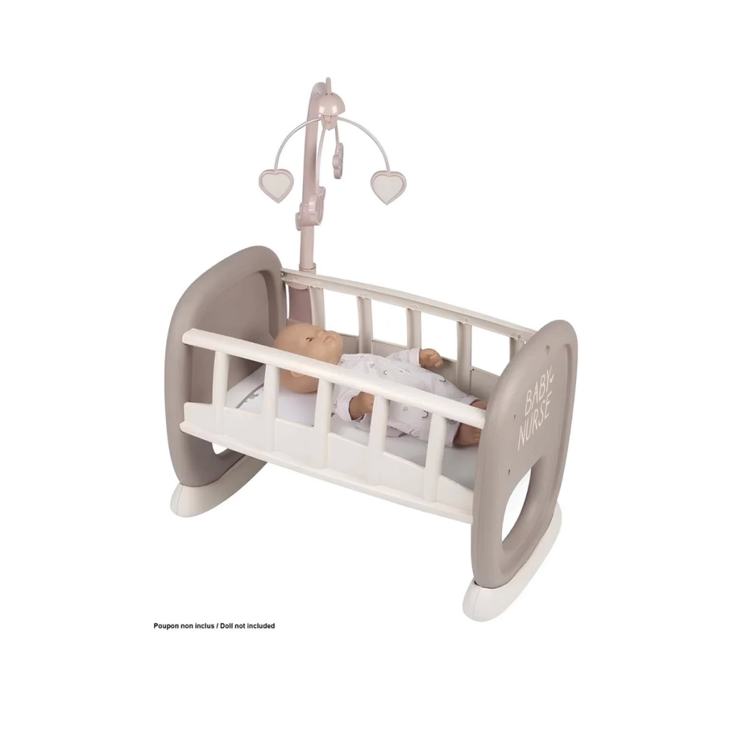 Nessiworld Smoby Baby Nurse Sallanan Dönenceli Bebek Beşiği 22037