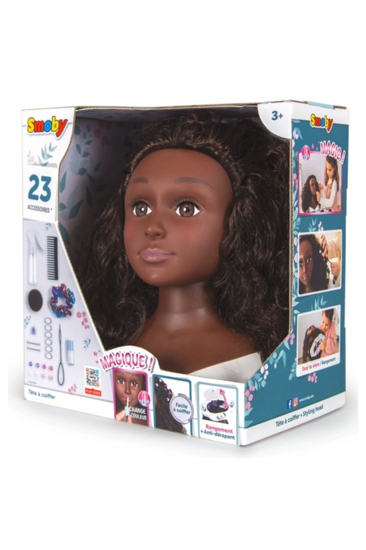 Nessiworld  Smoby Güzellik Salonum Saç Şekillendirme Afro