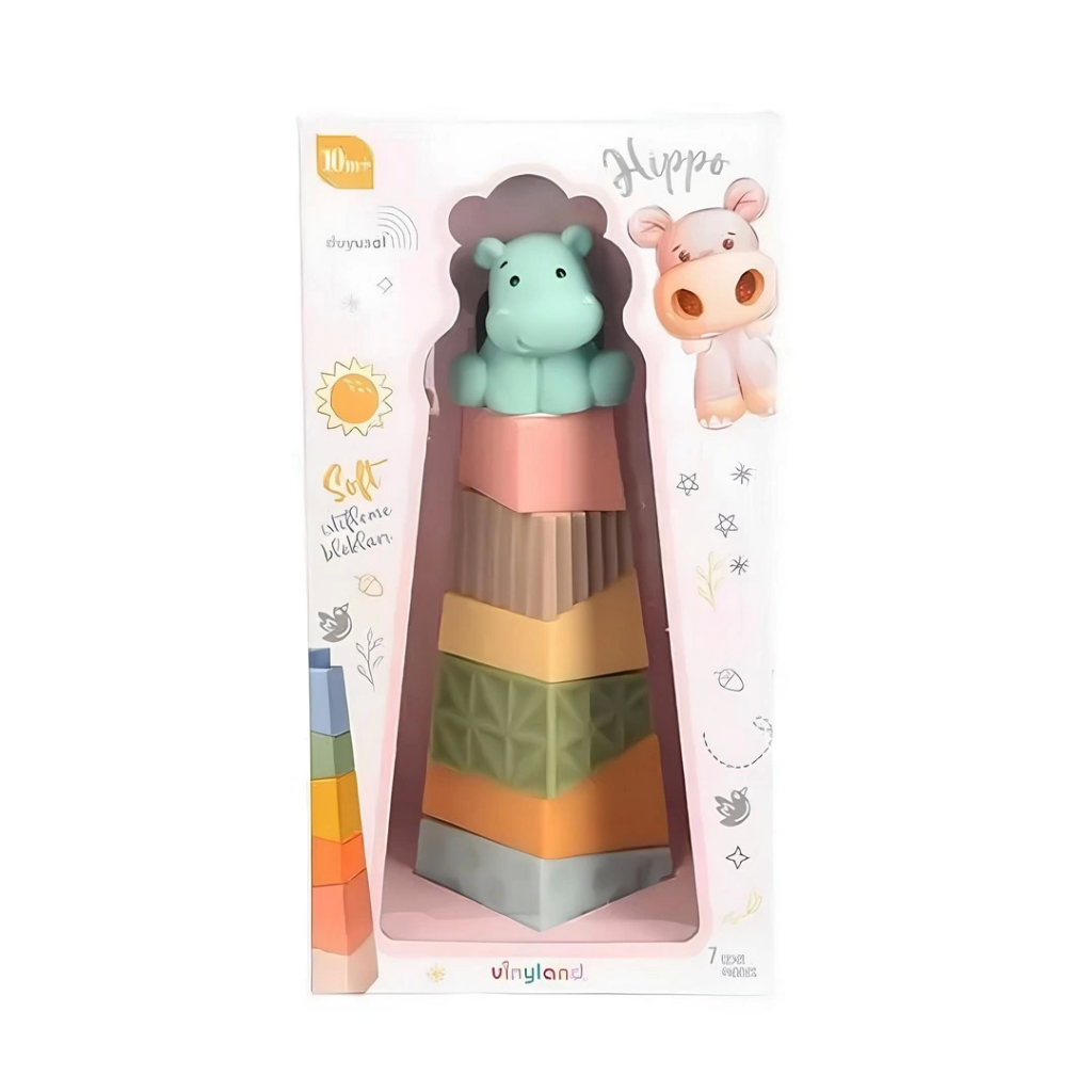 Nessiworld Soft İstifleme Piramit Koala 8'li Set Nessiworld Soft İstifleme Piramit Koala 8'li Set