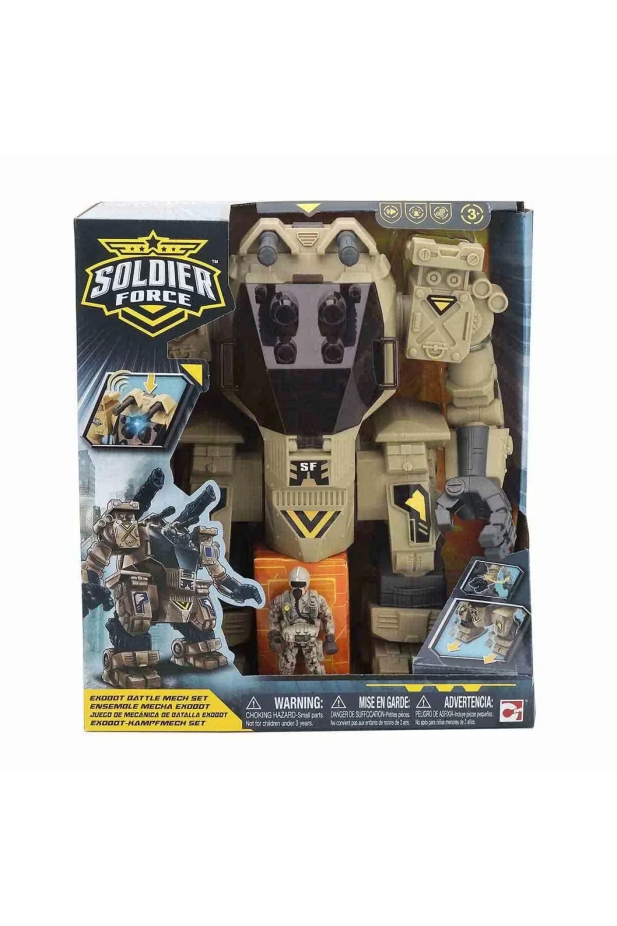 Nessiworld Soldier Force Exobot Savaş Mekanizması Seti
