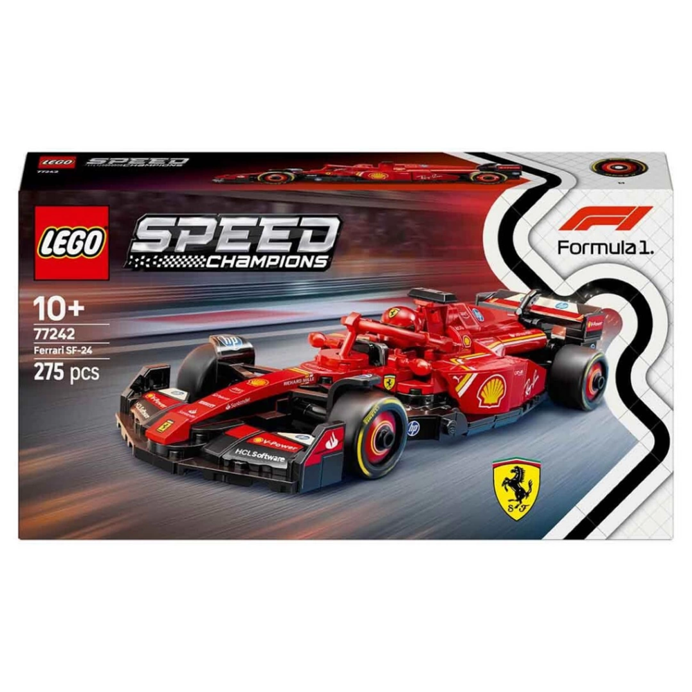 NessiWorld Speed Champions Ferrari SF-24 F1 Yarış Arabası 77242 NessiWorld Speed Champions Ferrari SF-24 F1 Yarış Arabası 77242