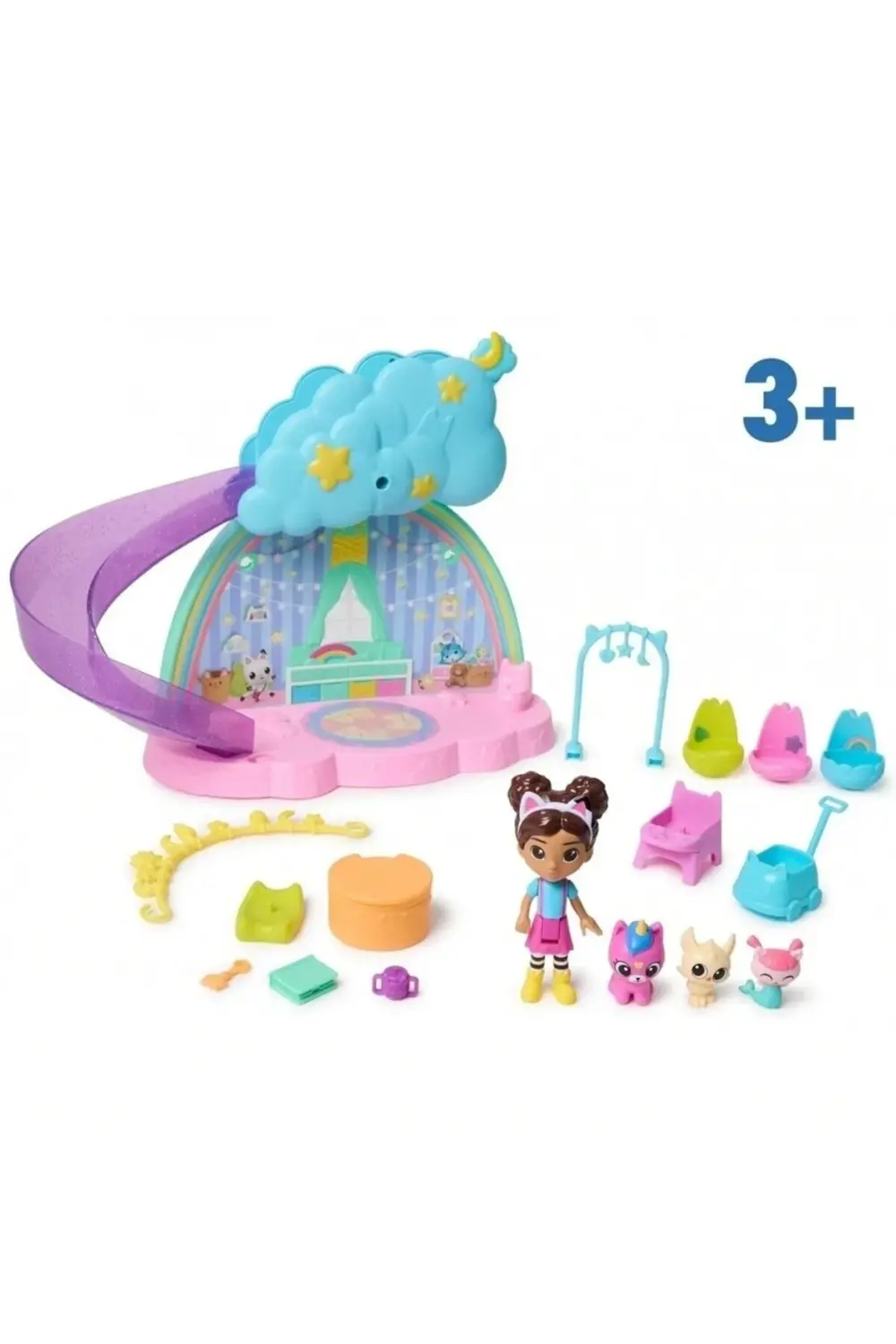 Nessiworld SPM-6071538 GDH PYS KITTY CARE PLAYSET GML SLD