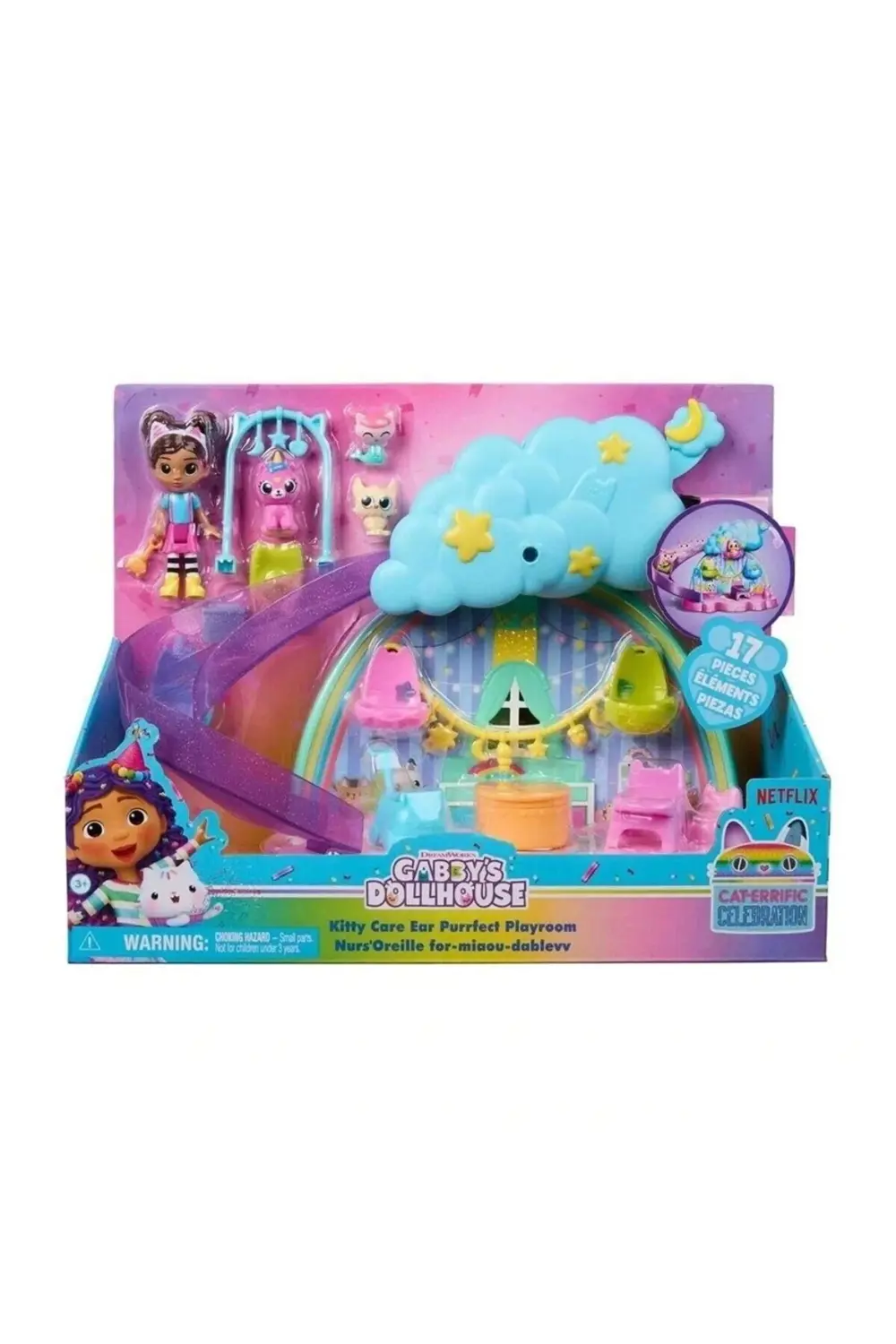 Nessiworld SPM-6071538 GDH PYS KITTY CARE PLAYSET GML SLD