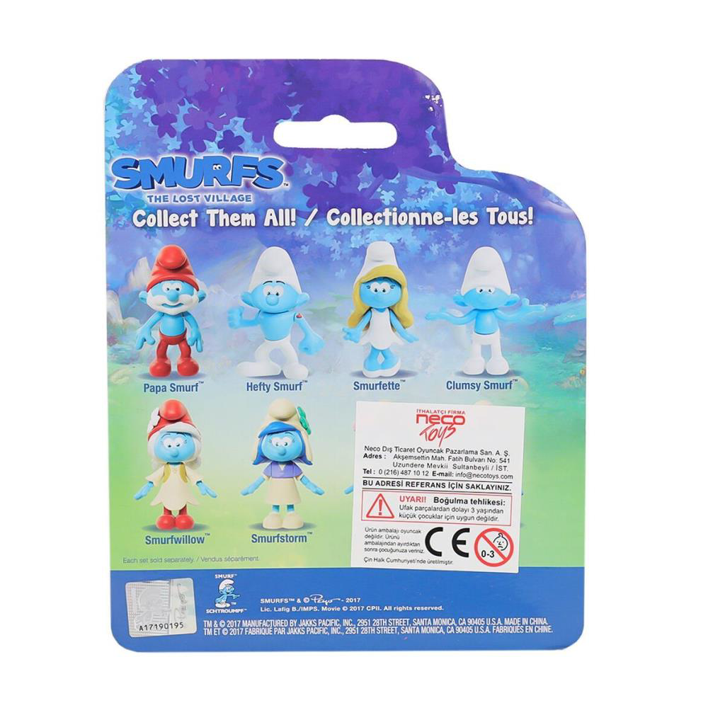Nessiworld SRN 96562 Şirinler 2li Figür Set -Necotoys Nessiworld SRN 96562 Şirinler 2li Figür Set -Necotoys