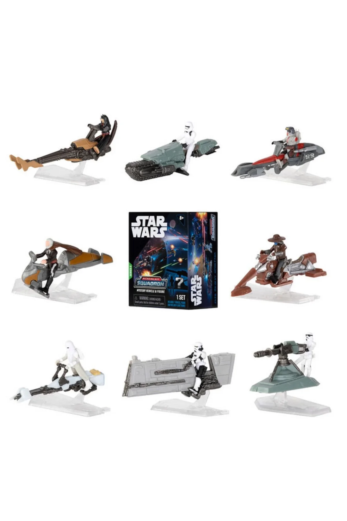 Nessiworld Star Wars Mikro Figür ve Araç Mini Sürpriz Pakt