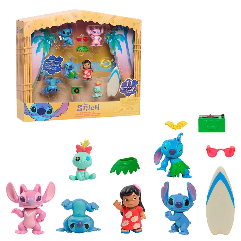 Nessiworld Stitch Movie 6'lı Mini Figür Set Nessiworld Stitch Movie 6'lı Mini Figür Set