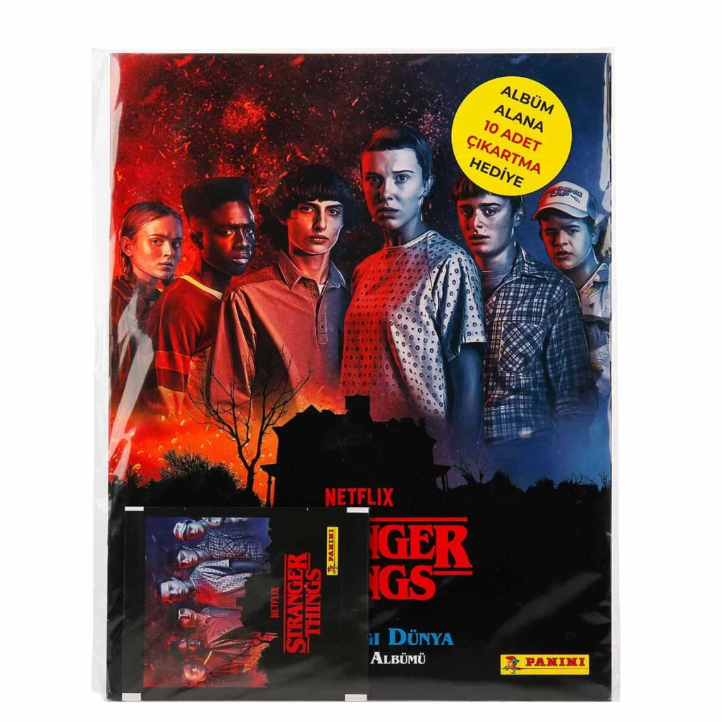 Nessiworld Stranger Things Çıkartma Albümü Nessiworld Stranger Things Çıkartma Albümü