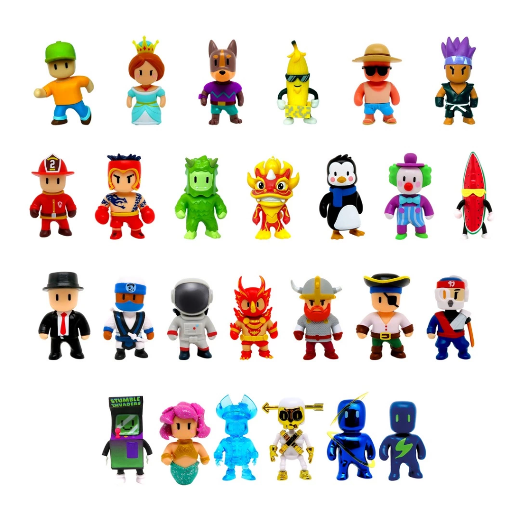 Nessiworld Stumble Guys Sürpriz Paket Mini Figür S3 Nessiworld Stumble Guys Sürpriz Paket Mini Figür S3