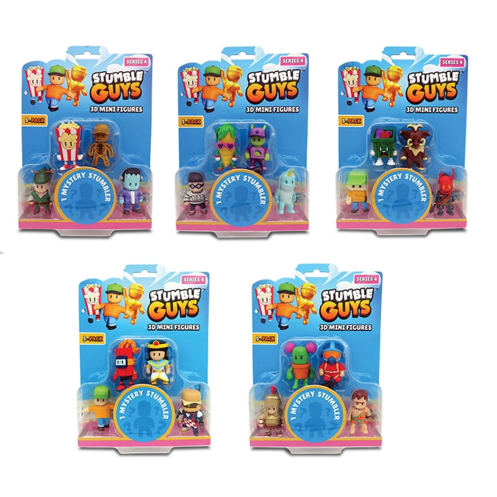 Nessiworld Stumble Guys 5'li Mini Figür S4 Nessiworld Stumble Guys 5'li Mini Figür S4