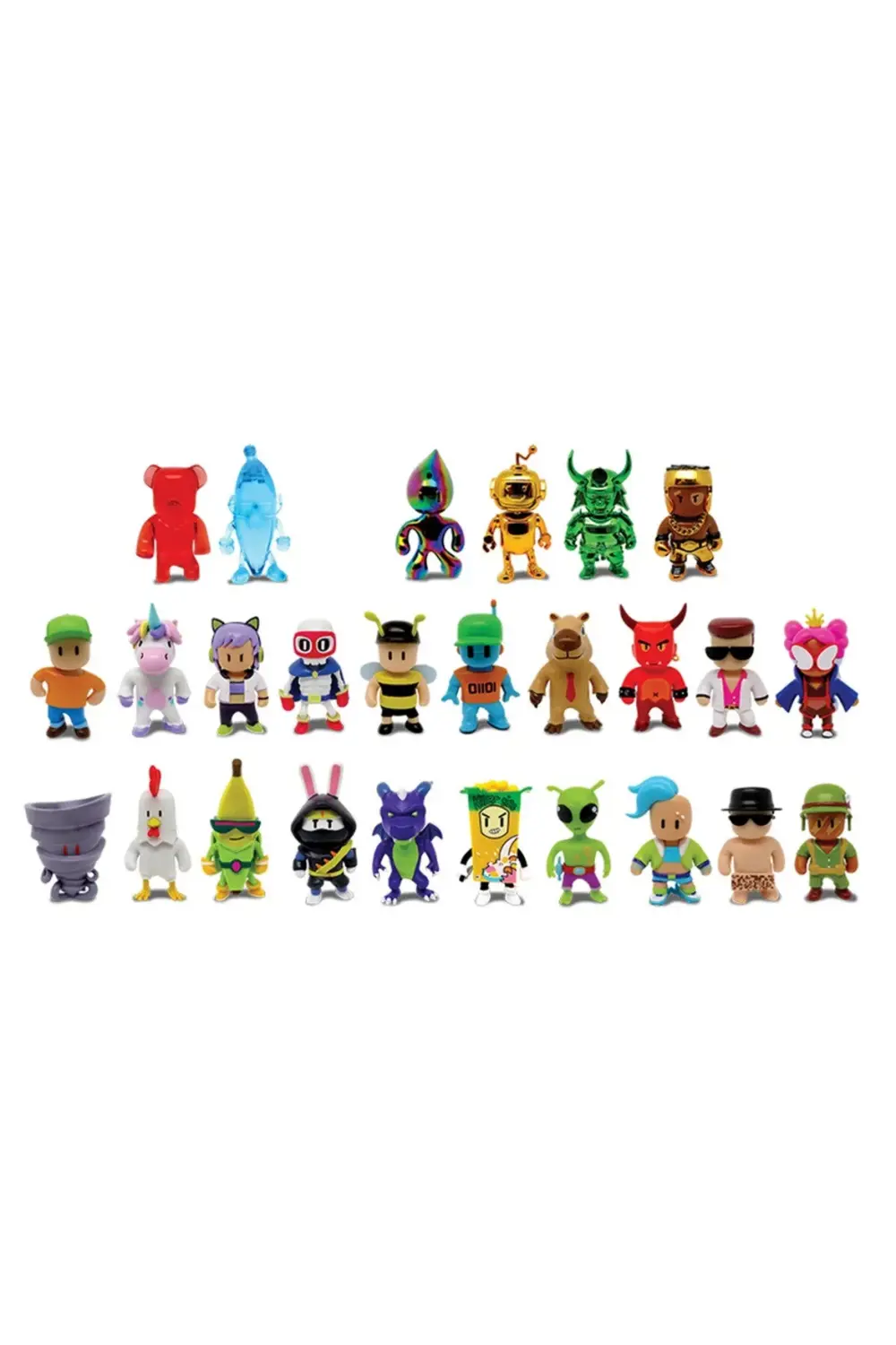 Nessiworld Stumble Guys 5'li Mini Figür Nessiworld Stumble Guys 5'li Mini Figür