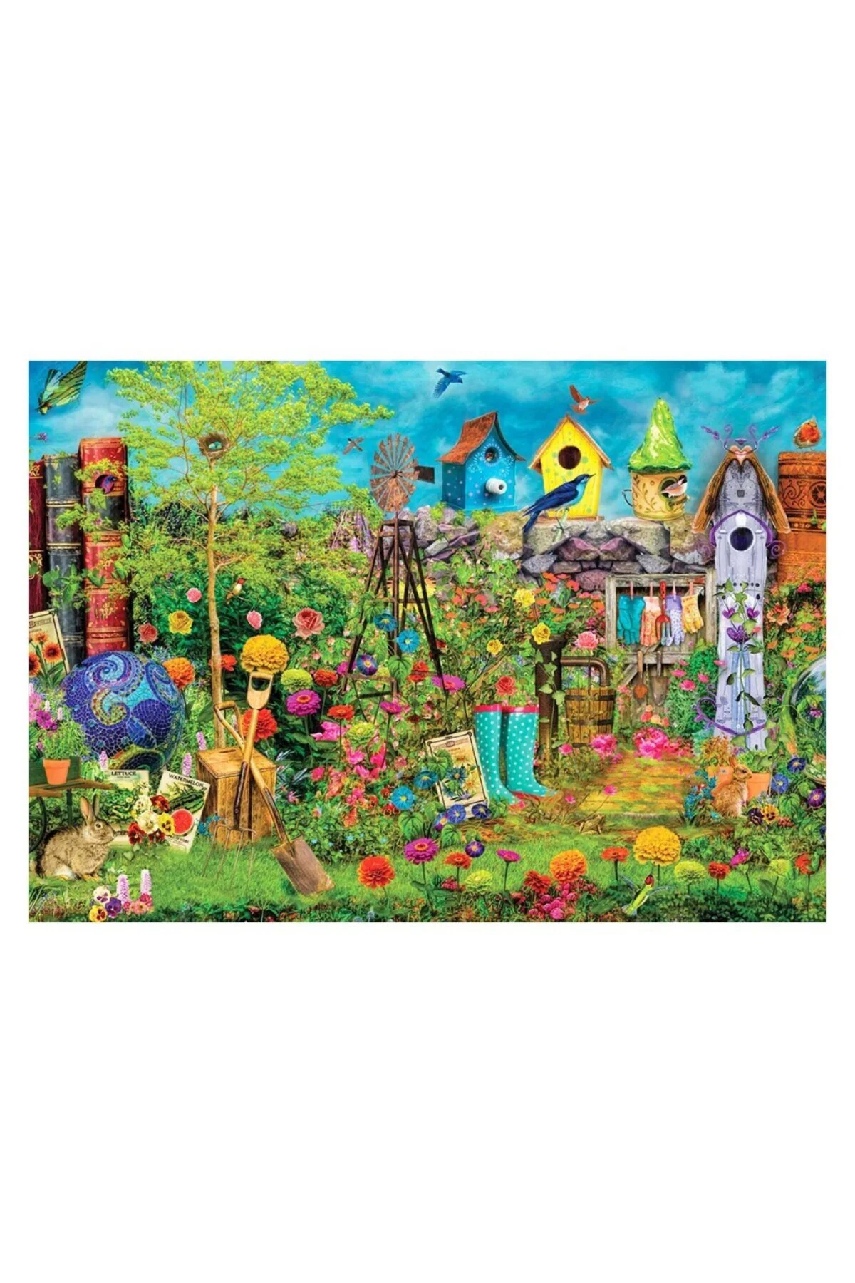 NessiWorld Summer Garden 1500 Parça Puzzle