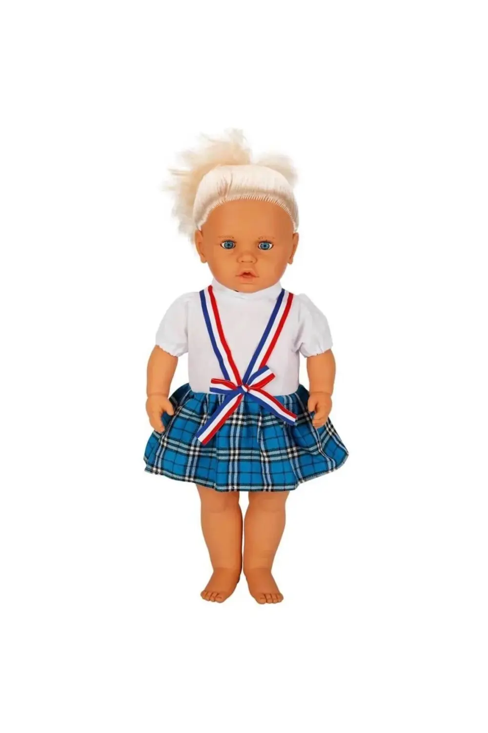 Nessiworld Sunman Lila Sesli Saçlı Et Bebek