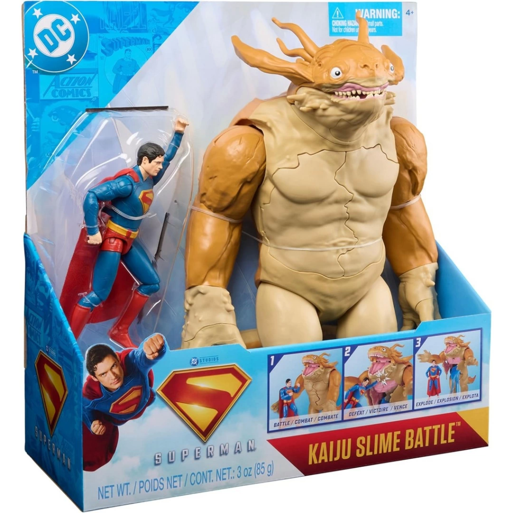 Nessiworld Superman Kaiju Slime Figür Set Nessiworld Superman Kaiju Slime Figür Set
