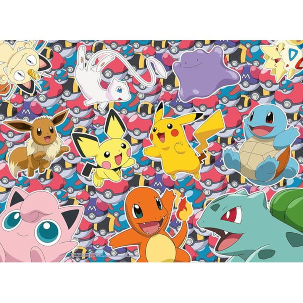 Nessiworld 133383 Pokemon 100 parça XXL Ravensburger Puzzle Nessiworld 133383 Pokemon 100 parça XXL Ravensburger Puzzle