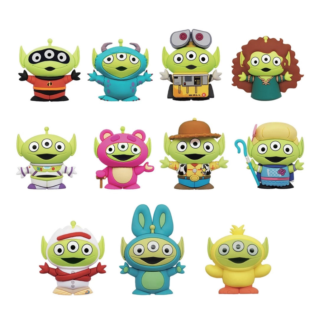Nessiworld Monogram Pixar Alien Klipsli Figür