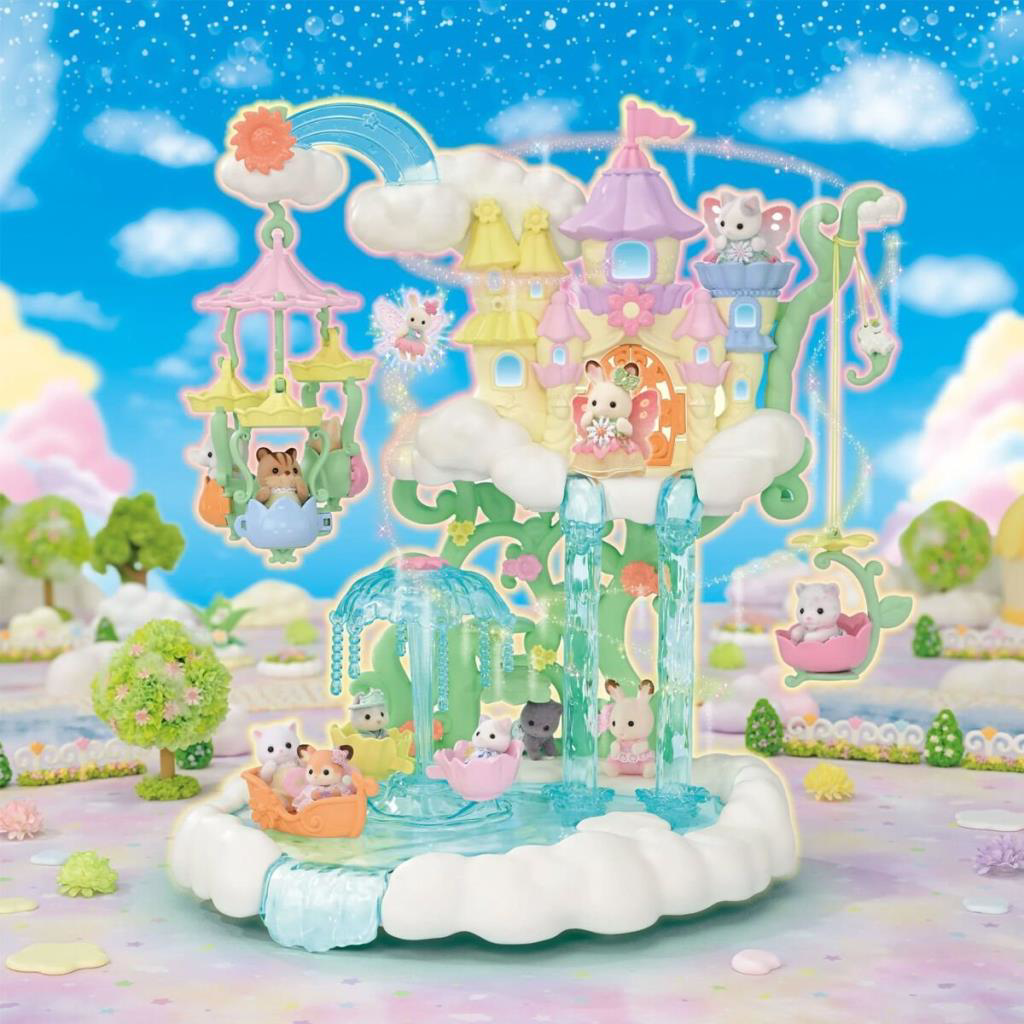 Nessiworld 5815 Sylvanian Families Gökyüzü Masal Kalesi Oyun Seti