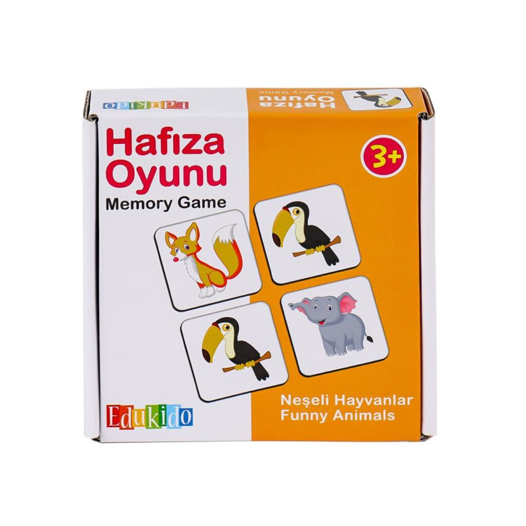Nessiworld EDU-2010 Hafıza Oyunu Neşeli Hayvanlar