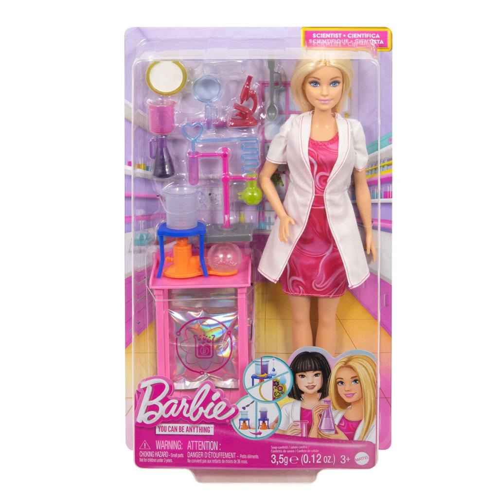 Nessiworld JCR70 Barbie Kariyer Oyun Setleri - Bilim Uzmanı ve Ak Nessiworld JCR70 Barbie Kariyer Oyun Setleri - Bilim Uzmanı ve Ak