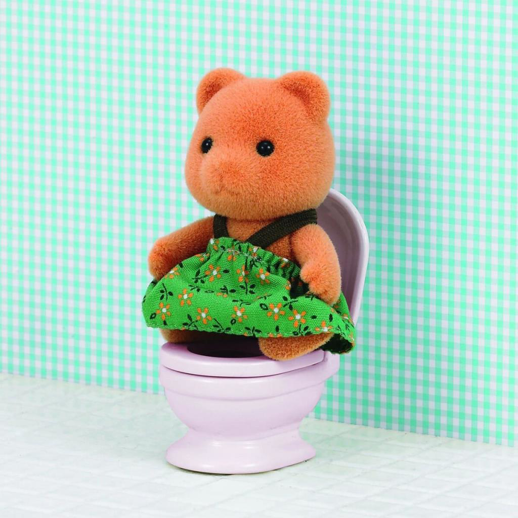 Nessiworld 5148 Sylvanian Families Banyo ve Tuvalet Seti (figürle Nessiworld 5148 Sylvanian Families Banyo ve Tuvalet Seti (figürle
