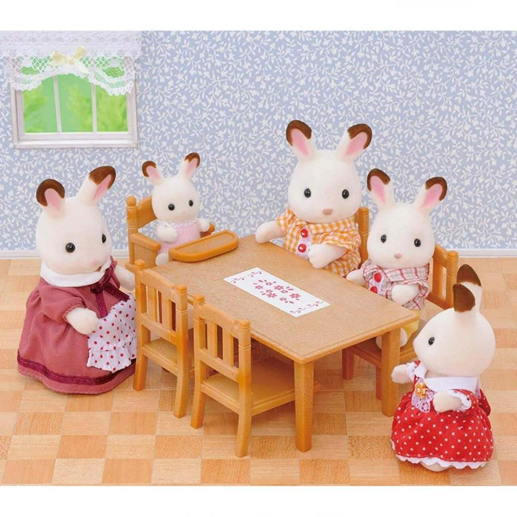 Nessiworld Sylvanian Families Yemek Masası Seti 4506 Nessiworld Sylvanian Families Yemek Masası Seti 4506
