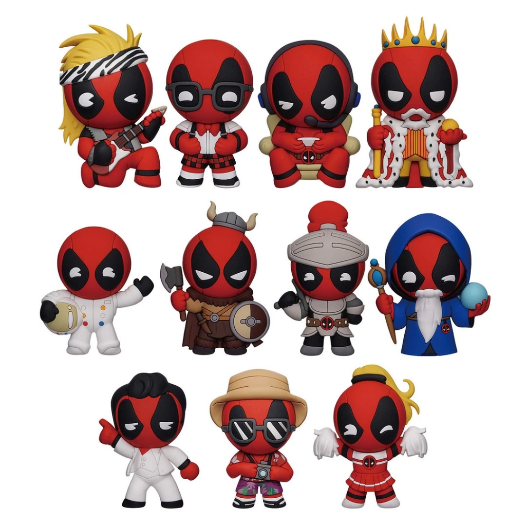 Nessiworld Monogram Deadpool Klipsli Figür Seri 6 Nessiworld Monogram Deadpool Klipsli Figür Seri 6