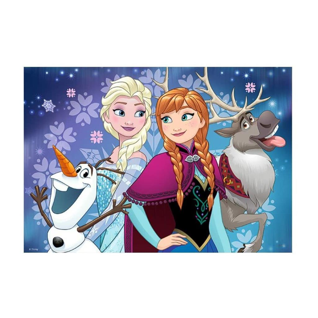Nessiworld 90747 Disney Frozen Kuzey Işıkları 2x24 parça Ravensbu