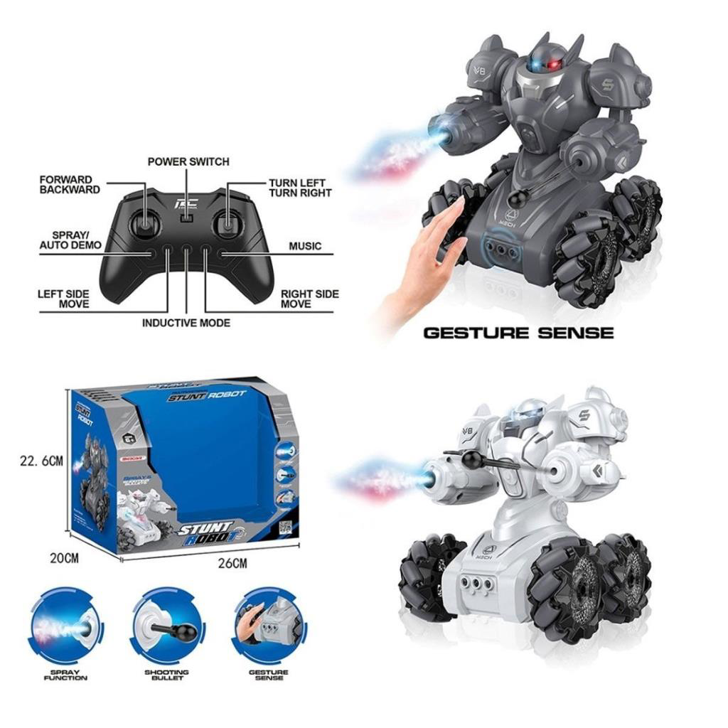 Nessiworld SYR-666-861 Kumandalı Şarjlı Işıklı Roket ve Buhar Ata