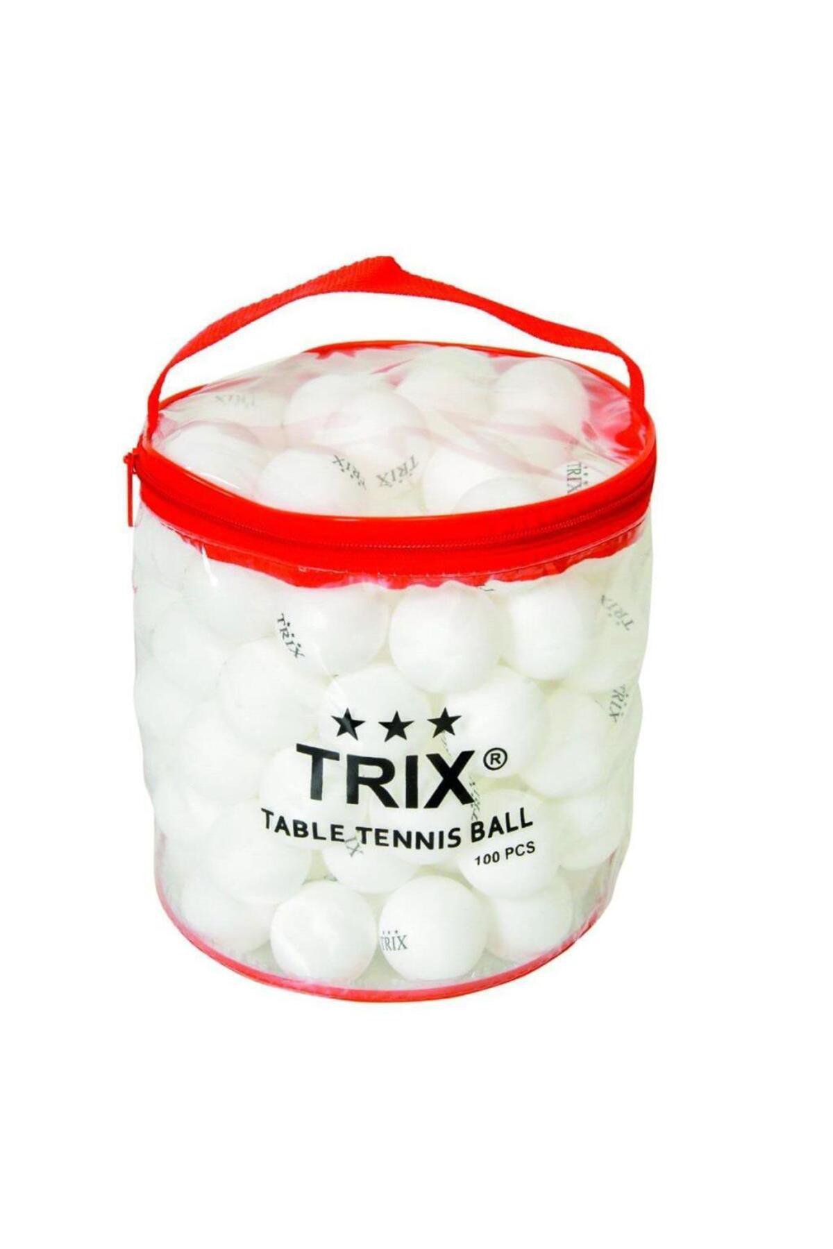 Nessiworld  T-813A Trix Pinpon Topu Beyaz 100 Adet -Dinamik Oyunca