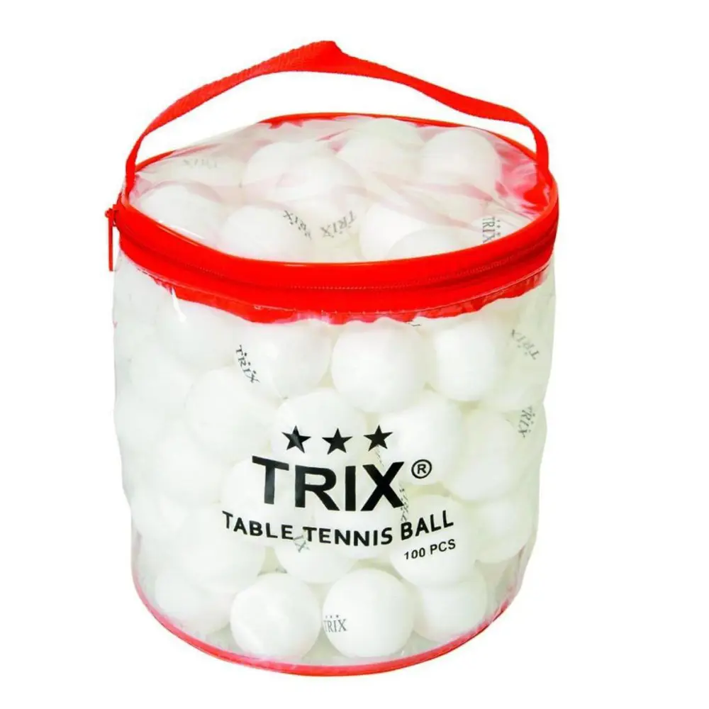 Nessiworld T-813A Trix Pinpon Topu Beyaz 100 Adet -Dinamik Oyunca
