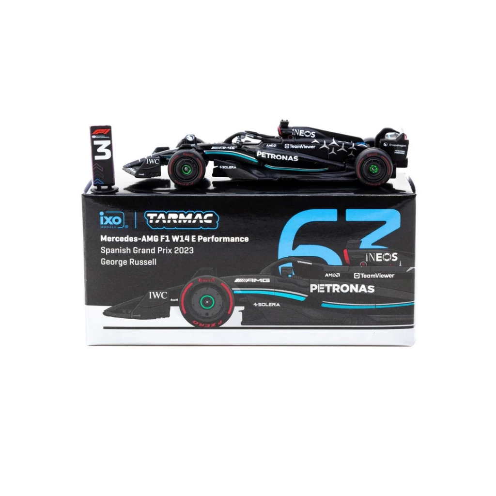 Nessiworld Tarmac Works X iXO Models 1/64 Mercedes-AMG F1 W14 E P Nessiworld Tarmac Works X iXO Models 1/64 Mercedes-AMG F1 W14 E P