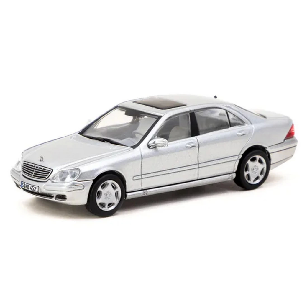 Nessiworld Tarmac Works 1/64 Mercedes Benz S Class Brilliant Silv