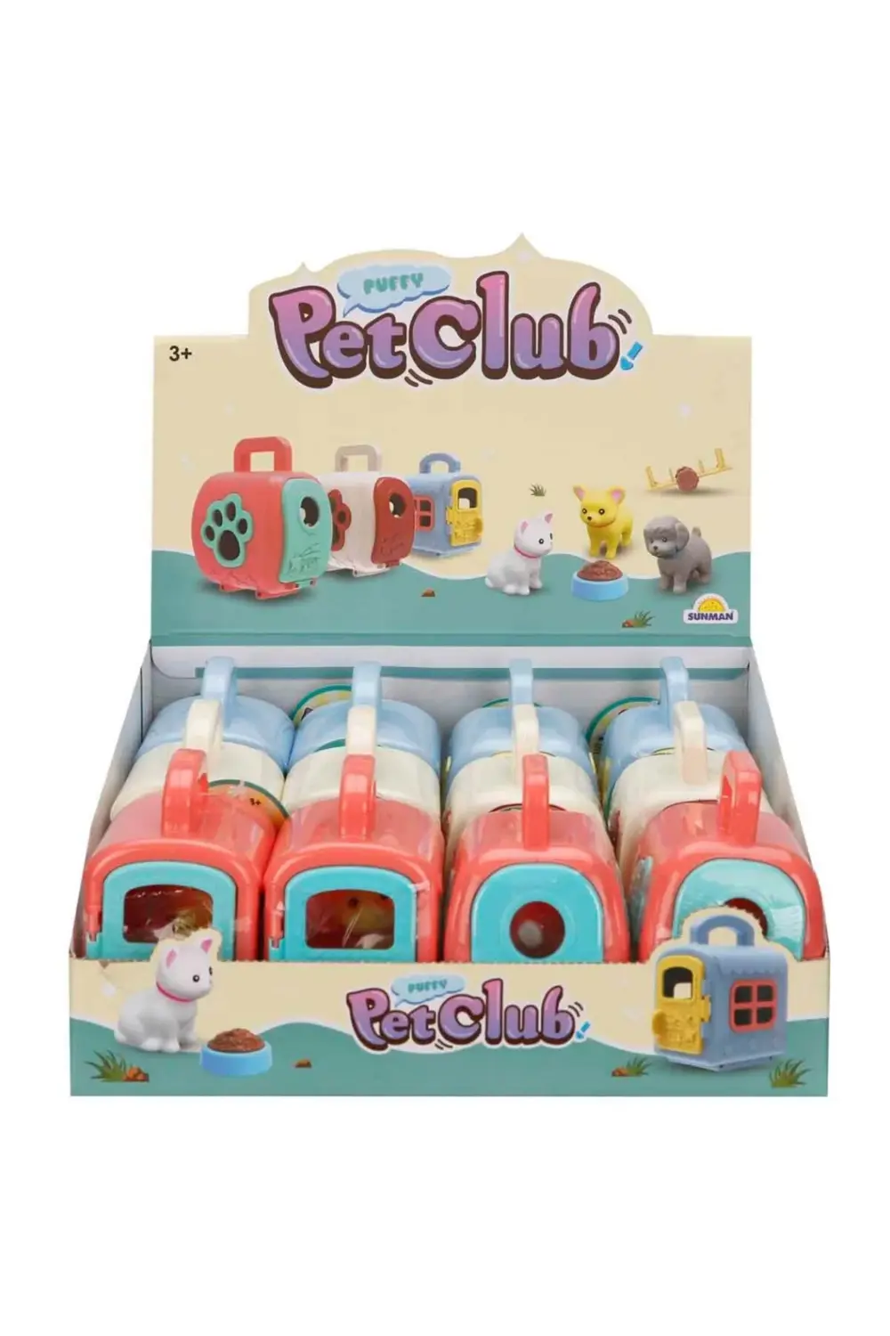 Nessiworld Taşıma Çantalı Mini Hayvanlar Figür/Bay Her Telden