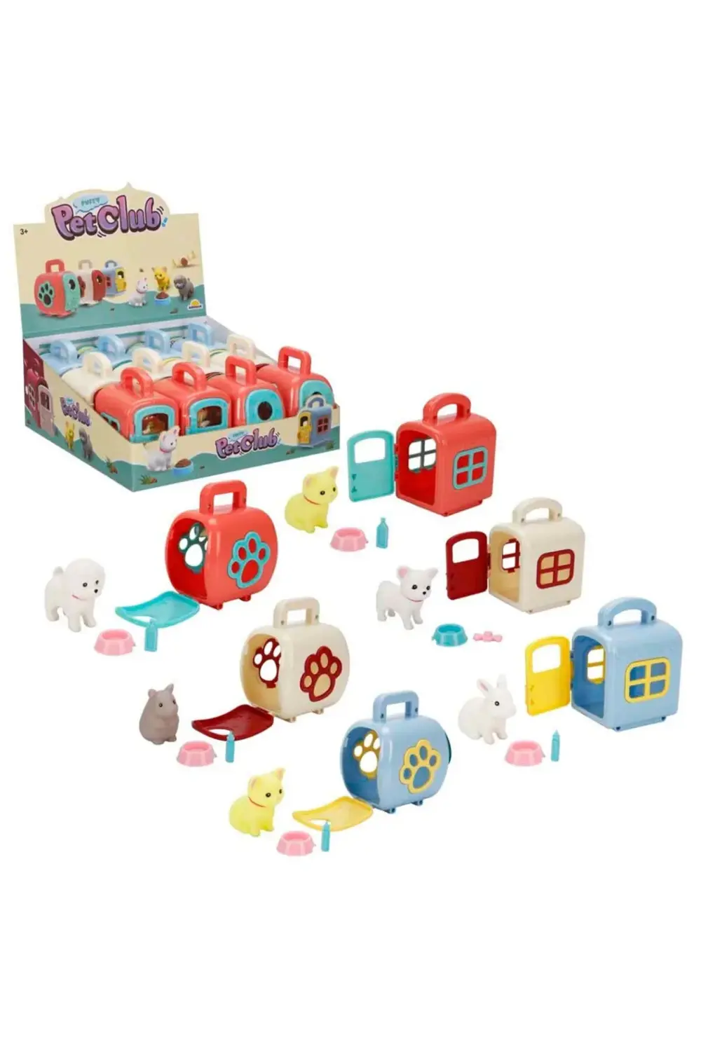 Nessiworld Taşıma Çantalı Mini Hayvanlar Figür/Bay Her Telden